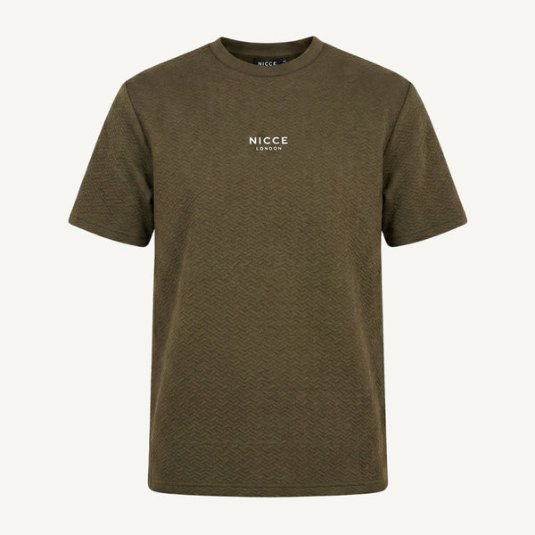 Olive Special Fabric T-Shirt