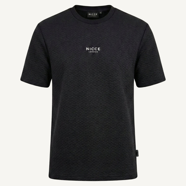 Balck Special Fabric T-Shirt