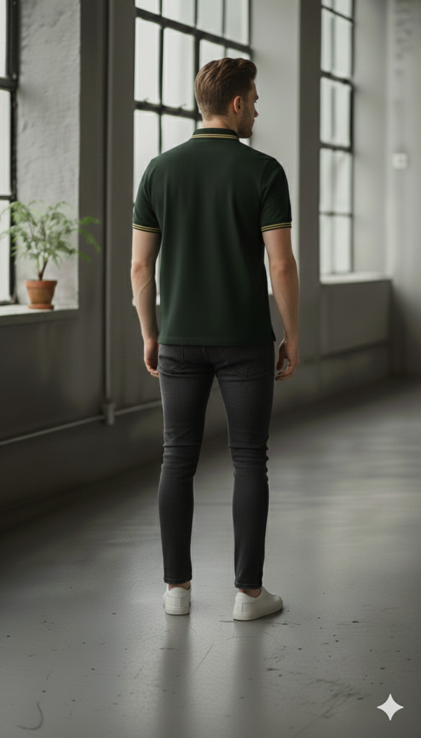 Brave Soul Green Polo